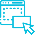 drag and drop website builder editor graphic