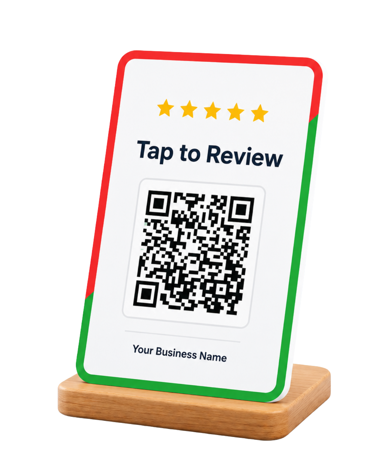 Free Google Review QR Code Generator Cards